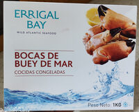 Bocas de buey de mar cocidas congeladas