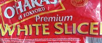 White sliced bread