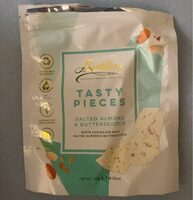 Tasty Pieces Salted Almond & Butterscotch