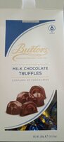 Milk chocolate truffles