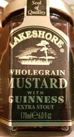Wholegrain MUSTARD with GUINNESS
