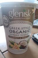 Superior Organic Coconut & Vanilla Greek Style Yogurt