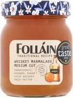 Folláin Traditional Recipe Whiskey Marmalade Medium Cut