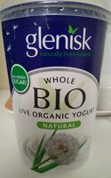 Whole Bio Organic natural live yoghurt