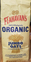 Flahavans Organic Jumbo Oatflakes