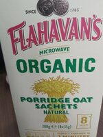 Flahavans Organic Porridge