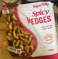 Wing ven cooked containe 100 TRUS SPICY WEDGES SUI