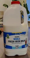 Whole Fresh Irish Milk