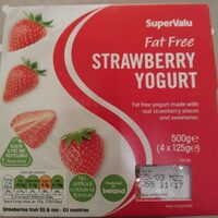 Fat free Strawberry yogurt