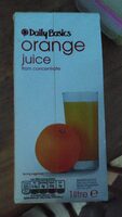 Orange Juice from concentrate