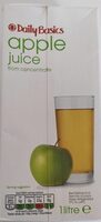 Apple Juice from concentrate