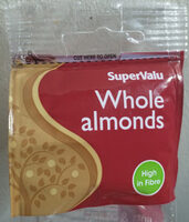 Whole almonds