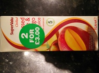 Pressed Apple and Mango juice