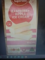 Raspberry ripple ice-cream