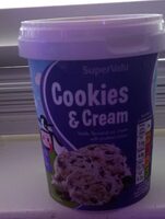 Cookies and cream ice cream
