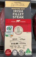 Irish Hereford Beef Fillet Steaks
