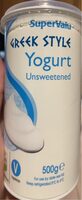 Greek Style Natural Yogurt
