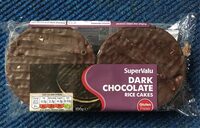 Dark Chocolare rice cakes