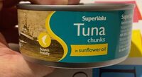 Tuna chunks in sunflower oil