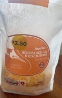 Mozzarella & red cheddar
