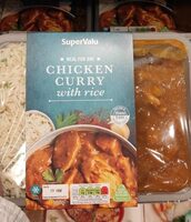 Chicken curry with rice