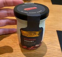 Rubarb yogurt