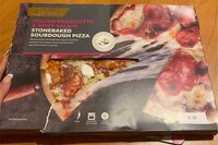 Stonebaked sourdough pizza