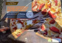 Buffalo mozzarella stonebaked sourdough pizza