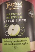 Inspired freshly pressed apple juice