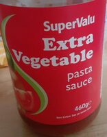 Extra vegetable pasta sauce