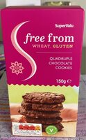 Quadruple chocolate cookies