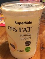 0% Fat Yoghurt Vanilla