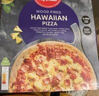 Wood fired hawaiian pizza