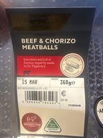 Beef & Chorizo Meatballs