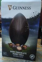 Dark chocolaté rugby ball