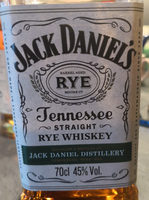 Jack daniel's rye 70cl - 45