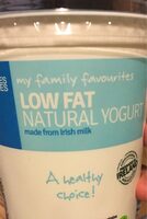 Low fat Natural Yougurt
