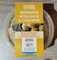 Houmous with Lemon & Coriander