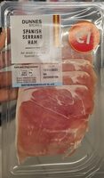 Spanish Serrano ham