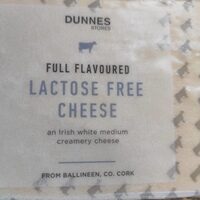 Lactose free cheese