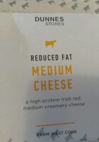 Reduced fat medium cheese