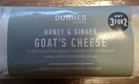 Goat's cheese honey & ginger