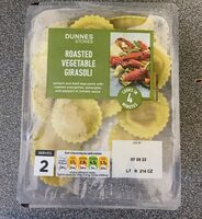 Roasted vegetable girasoli