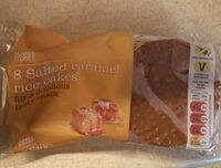 Salted caramel rice cakes