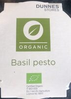 Organic pesto