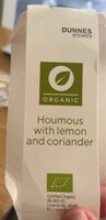 Houmous with lemon and coriander