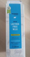 Irish lactose free milk