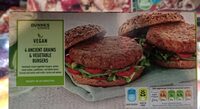 Ancient grains and vegetable burgers