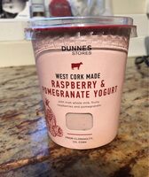 Raspberry & pomegrenate yogurt
