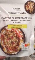 Toasted Flaxseed Crunch